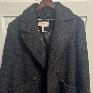 BCBGMaxAzria Black Trench Coat